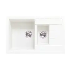 Мийка гранітна Vega 78х50 біла ( А0043016 )