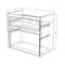 Тумба Sicilia Ш2 (Біла) під умивальник CERS - 80 ( А0060135 )