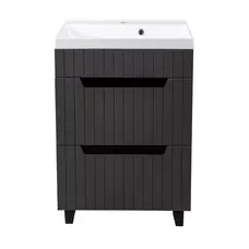 Тумба Brut Ш-2 під умивальник Idea 60 (Сіра) ( А0055353 )