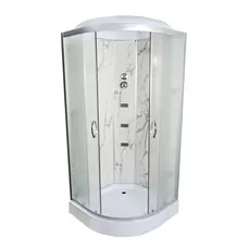 Гідробокс TKF90/1 Білий мармур WG 90x90x215 мілкий піддон ( А0045222 )