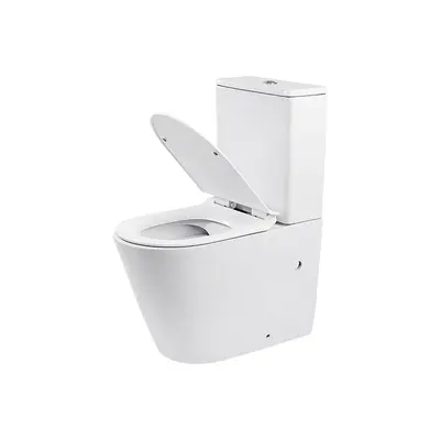 Унітаз безободковий Oleo 63*38*82 білий ( А0054435 )
