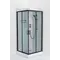 Душовий бокс Poli black - HL 90*90*215 мілкий піддон ( А0058302 )