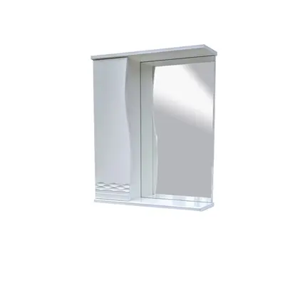 Дзеркало з шафкою Волна 60 L ліве ( А0052060 )