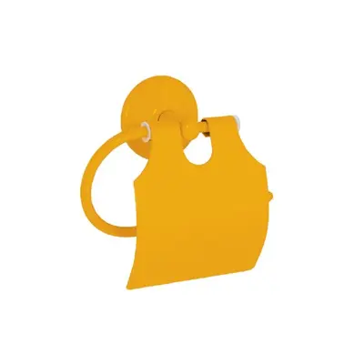 DUCKY Паперотримач з кришкою, жовтий DUCKY Паперотримач з кришкою, жовтий