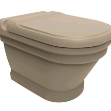 ANTIK Унітаз підвісний, кришка з сидінням Duroplast, з механізмом soft-close, капучино матовий