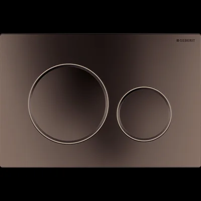 115.882.KH.1 Geberit Sigma 20 Клавіша змиву хром глянц./хром мат./хром глянц