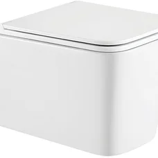 Інсталяція AlcaPlast 4в1 AM101/1120 з чороною матовою круглою кнопкою M678 + підвісний унітаз Kvadro