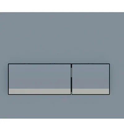 Панель змивання Integro Matt Chrome