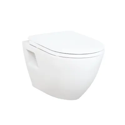 Кришка з сидінням Duroplast, з механізмом soft-close, білий Кришка з сидінням Duroplast, з механізмом soft-close, білий