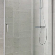 TD120C Душові двері TREND двосекційні 1200x1900 мм скло прозоре