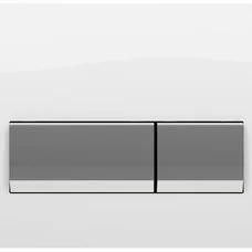 Панель змивання Integro White Glass