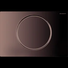 115.758.KH.5 Geberit Sigma10 клавіша з системою змив/стоп,пластик,хром глянець/хром мат./хром глянец