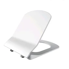 ELEGANT Кришка з сидінням Duroplast, з механізмом soft-close, біла