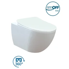 FREE Rim-Off Унітаз підвісний безободковий