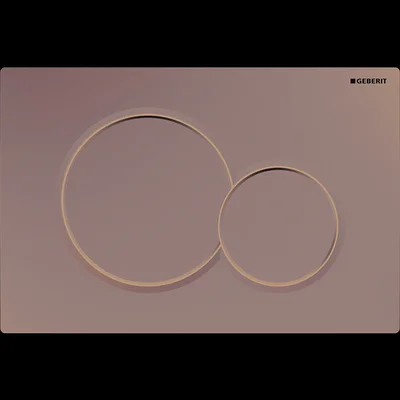 115.770.DW.5 Geberit Клавіша змиву Sigma01 для подвійного змиву, чорна RAL 9005
