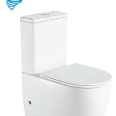 ROUND SMART комплект : унітаз підлоговий з сидінням Soft-close + бачок, змив Tornado