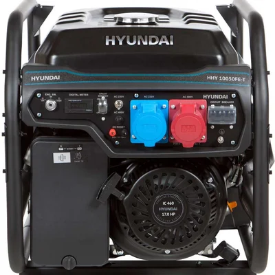 Генератор бензиновий Hyundai HHY 10050FE-T