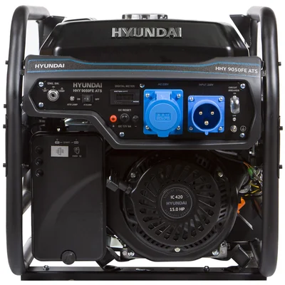 Генератор бензиновий Hyundai HHY 9050FE ATS