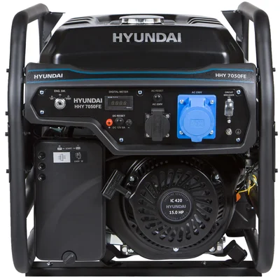 Генератор бензиновий Hyundai HHY 7050FE