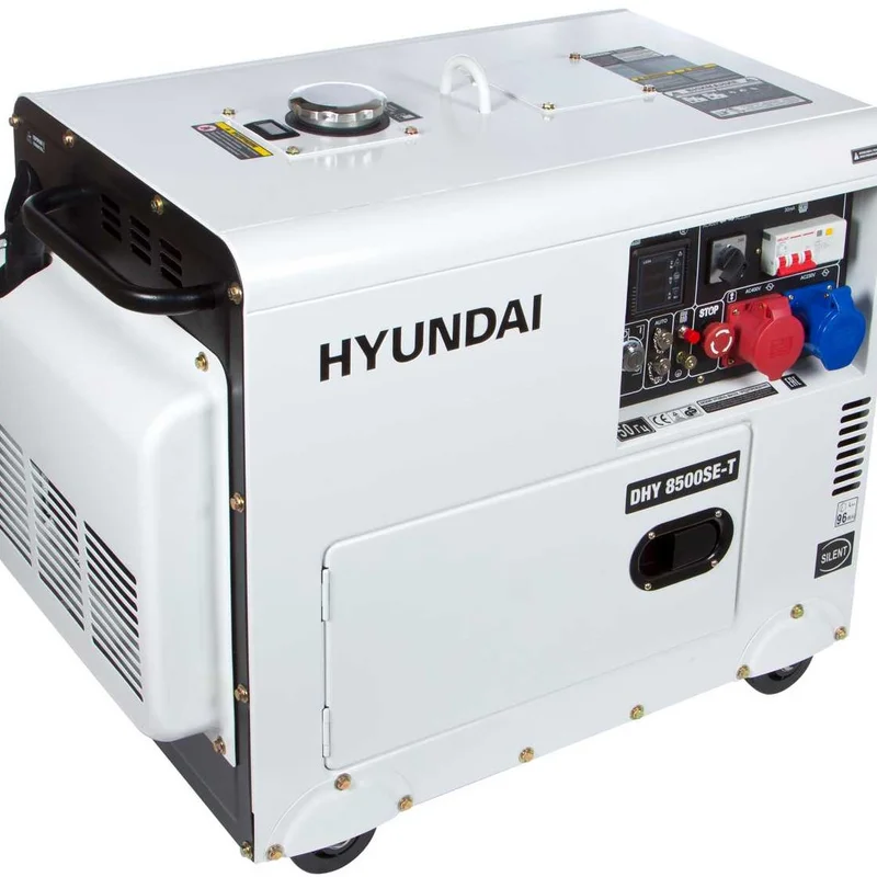 Генератор дизельний Hyundai DHY 8500SE-T