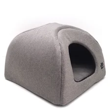 Хатка юрта для котів і собак Zoo-hunt Loft №2 41х41х37 см бежевий