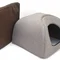 Хатка юрта для котів і собак Zoo-hunt Loft №2 41х41х37 см бежевий