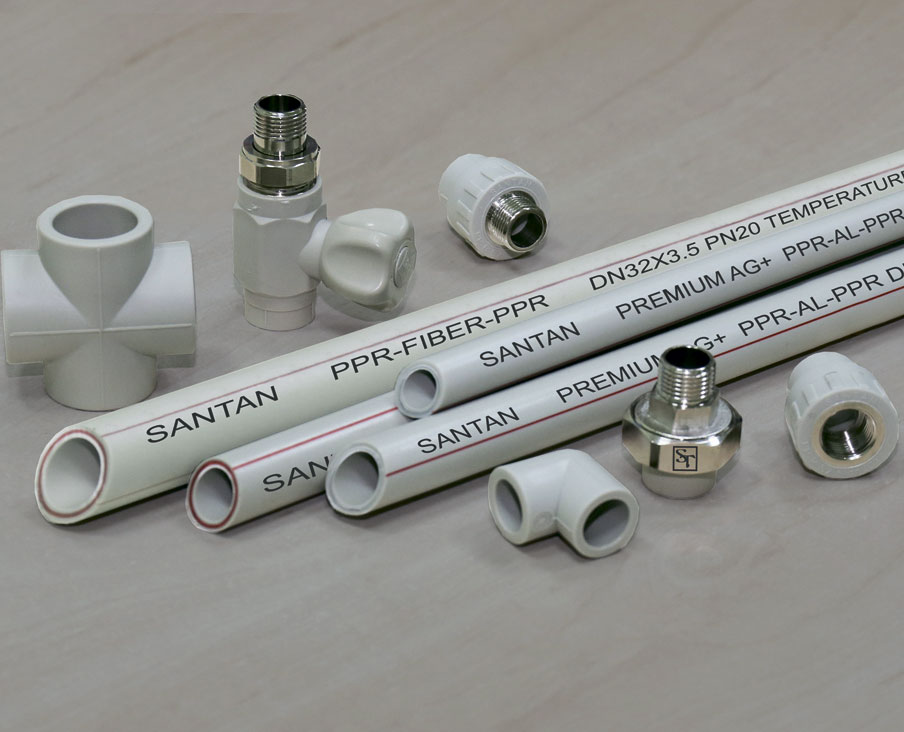 поліпропіленові фітинги SANTAN Premium